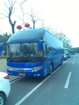 좋은 상태에 있는 54개의 좌석에 의하여 사용되는 코치 버스는 Yutong ZK6127 버스 2016년 디젤 엔진을 사용했습니다