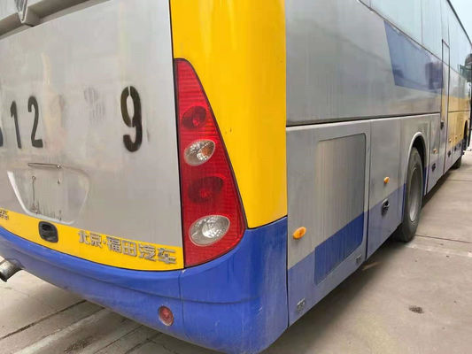 2011년 51석 중고 Foton 버스 BJ6120 중고 코치 버스 새 좌석 디젤 연료 LHD 양호