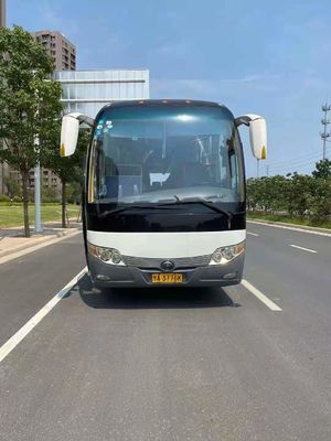 47 좌석 사용 Yutong ZK6107 버스 사용 코치 버스 2009 년 100km/H 조타 LHD 사고 없음