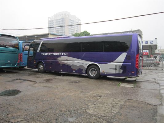 새로운 Dawoo 45 좌석 디젤 버스 수동 버스 오른손 드라이브 아프리카 GDW6117 용 에어컨이있는 여객 버스 사용