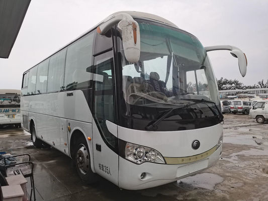 2013년 35석 중고 버스 Yutong 버스 ZK6888 중고 코치 버스 LHD 조타 디젤 엔진