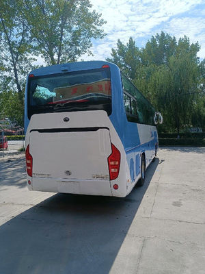 2015 년 51 좌석 양쪽으로 여닫는 문 Zk6119는 새로운 좌석 40000km 주행 거리를 가진 Yutong 버스를 사용했습니다