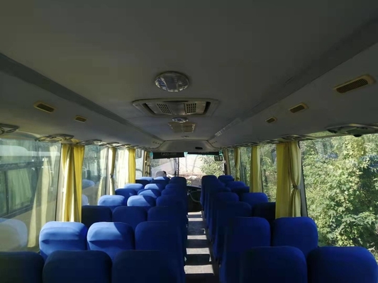 68 좌석 Yutong 버스 여행 이용된 여객 버스 ZK6146 디젤 왼손 조타 2013 년