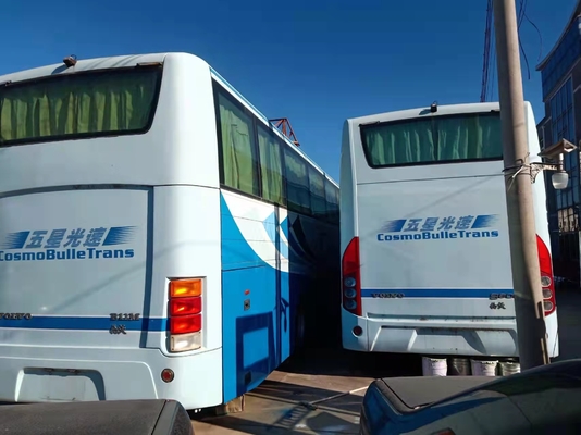 2014  9700HD 12M 50 좌석은 디젤 관광 코치 자동차 고급 버스를 사용했습니다.
