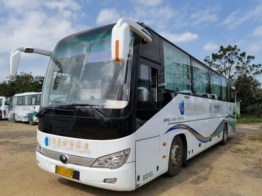 중고 관광 버스 ZK6119 Yutong 버스 49 좌석 코치 버스 승객 새 코치 재고 있음