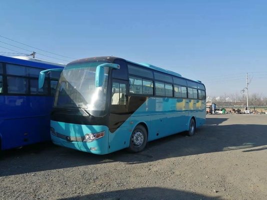 60 자리 2015년 중고 버스 Zk6110 디젤 엔진 유통은 통근을 위해 대형 버스를 사용했습니다