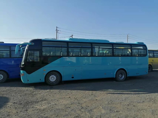 60 자리 2015년 중고 버스 Zk6110 디젤 엔진 유통은 통근을 위해 대형 버스를 사용했습니다