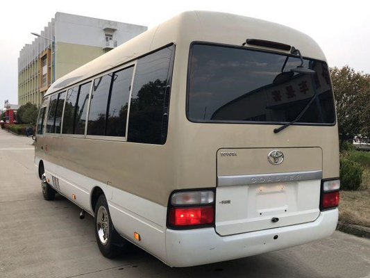 중고 토요타 밑받침 버스 3TR 휘발유 버스는 2013년 사용에서 23대 자리 미니 버스를 사용했습니다