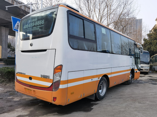 중고 호화 유통 버스는 2014년 만에 디젤 엔진 공공 24-35 자리 시내 버스 LHD 사용된 대형 버스를 사용했습니다