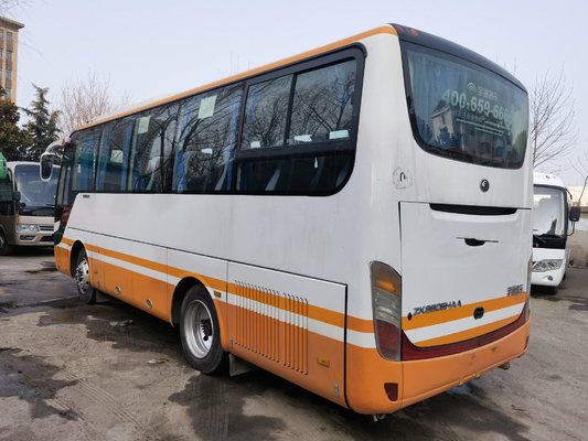 중고 호화 유통 버스는 2014년 만에 디젤 엔진 공공 24-35 자리 시내 버스 LHD 사용된 대형 버스를 사용했습니다