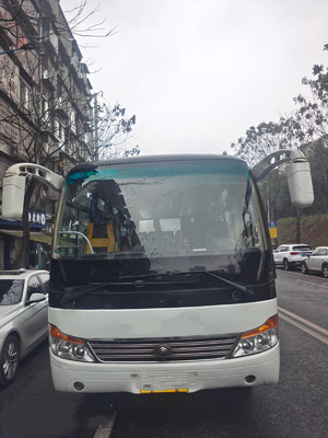 사용된 유통 브랜드 ZK6761은 2017년 만에 LHD 디젤 엔진 하얀 공공 버스 사용된 유차이 엔진 유럽 Ｖ 29 자리 버스를 사용했습니다