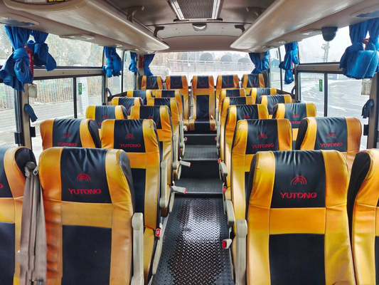 사용된 유통 브랜드 ZK6761은 2017년 만에 LHD 디젤 엔진 하얀 공공 버스 사용된 유차이 엔진 유럽 Ｖ 29 자리 버스를 사용했습니다