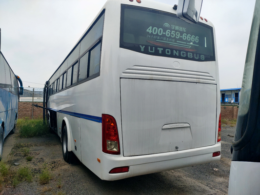 사용된 유통은 사용되는 것으로 중국에서 만들어진 2018년을 버스로 나르고 디젤 엔진 LHD 대형 버스가 하얀 51 자리 전방 엔진 버스를 사용했습니다