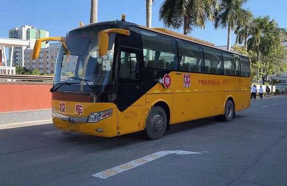 유통을 위한 사용된 대형 버스 카민즈 엔진은 팔려고 내놓 2014년 ZK6107 60 자리 유통 버스를 버스로 나릅니다