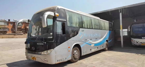 킹롱 버스 XMQ6113 버스 디자인 2016년 사용된 투어 버스 49 자리 버스 부속물은 코치로 활동합니다