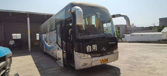 킹롱 버스 XMQ6113 버스 디자인 2016년 사용된 투어 버스 49 자리 버스 부속물은 코치로 활동합니다
