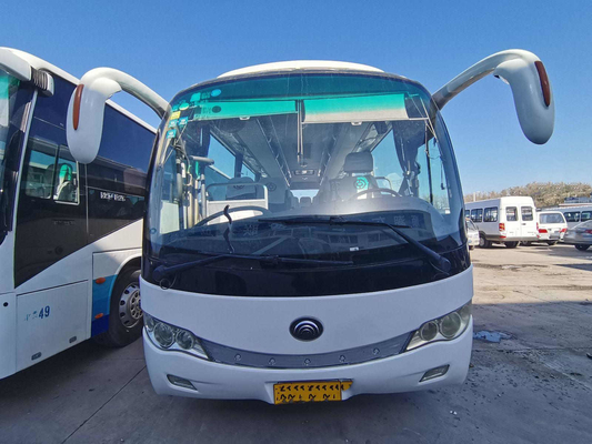 39곳 자리는 브라질 유통에서 대형 버스 LHD 후미 엔진 ZK6879 중고 버스를 사용했습니다